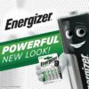 רביעית סוללות נטענות AA עוצמתיות מבית Energizer